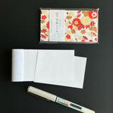 NEW [Shogado] Mini Memo Pad Yuzen