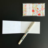 NEW [Shogado] Mini Memo Pad Yuzen