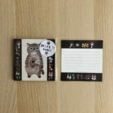 NEW [4Legs] Cat Memo Pad [with Mushroom]