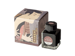 NEW Fountain Pen Ink [Nakabayashi : Ukiyo-e Series : Sharaku Black Brown]