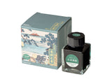 NEW Fountain Pen Ink [Nakabayashi : Ukiyo-e Series : Hokusai Rust Green]