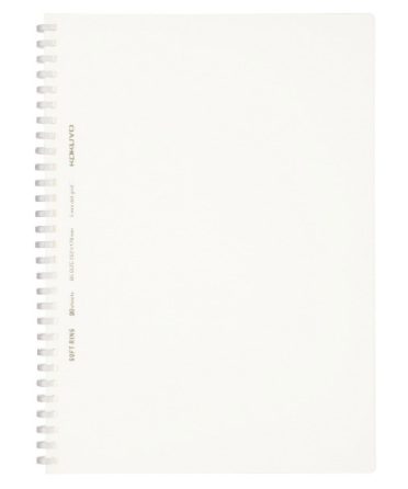 Restocked NEW [Kokuyo] Notebook -SoftRing B5 6mmRuled Clear